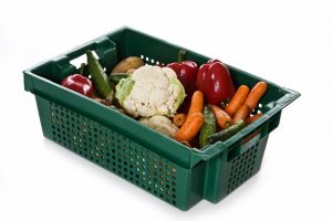 Пластиковые ящики для фруктов и овощей