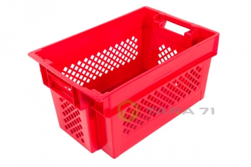 Ящик высокий для фруктов (сплошное дно) 