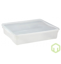 Контейнер пластиковый прозрачный Кристалл 9л 